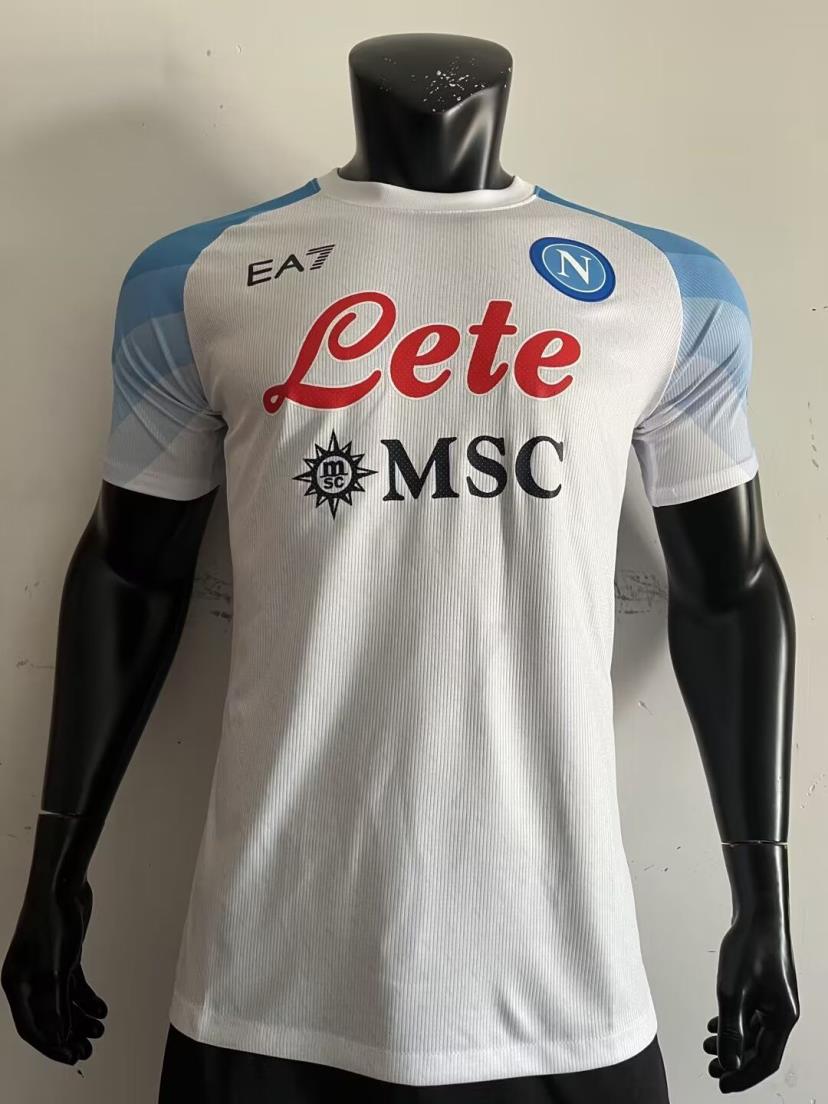 AAA Quality Napoli 22/23 Away White Soccer Jersey(Player)